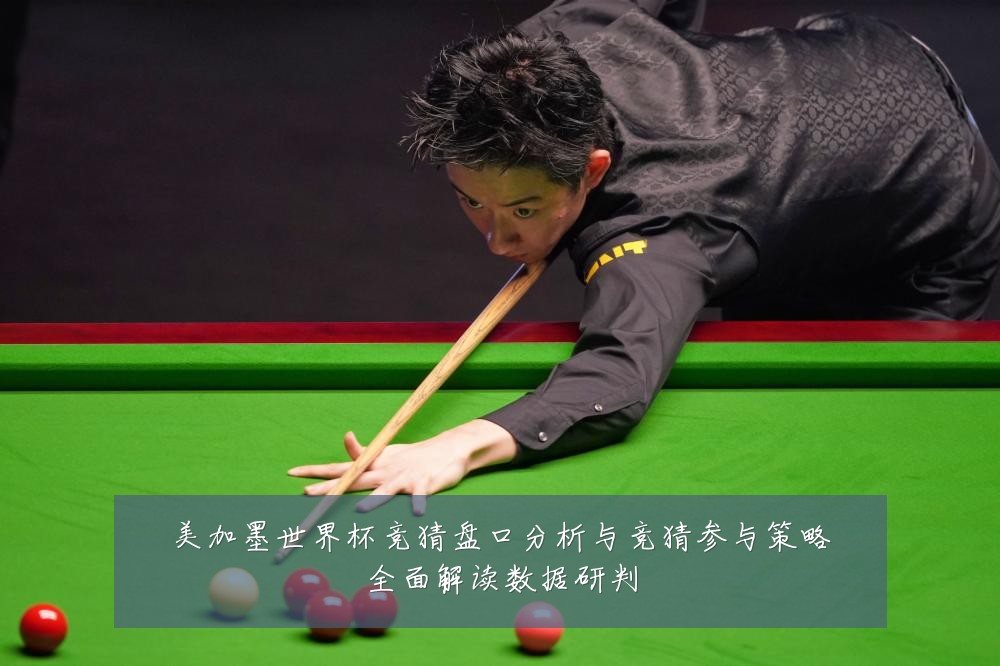 美加墨世界杯竞猜盘口分析与竞猜参与策略全面解读数据研判